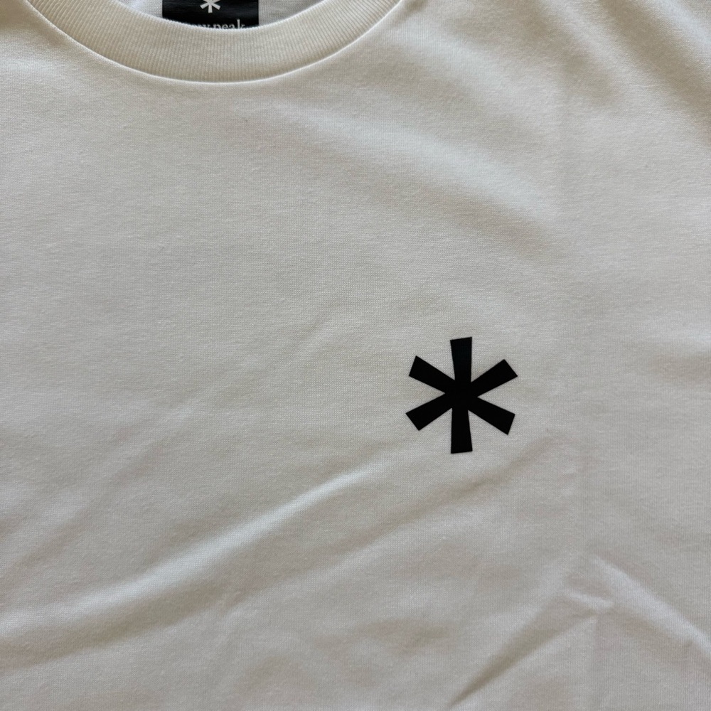 Snow Peak White Logo T shirt size medium brand new with tags - Picture 3 of 5